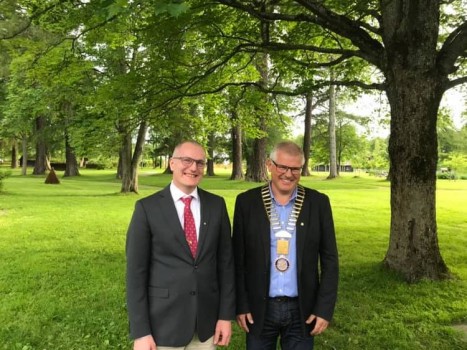 Presidentskifte 2019 og sommeravslutning i Prestegårdshagen