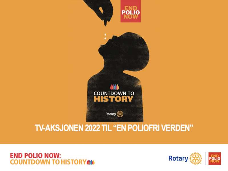 NORFO ØNSKER Å SØKE OM TV-AKSJONEN I 2022 TIL END POLIO NOW.